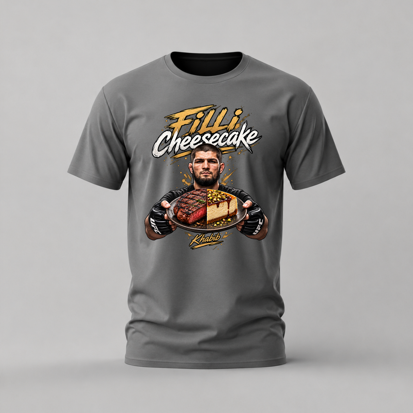FILLI CHEESECAKE KHABIB Graphic T-Shirt