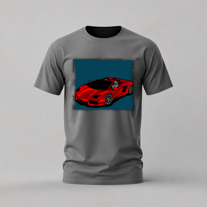 RED LAMBORGHINI Graphic T-Shirt