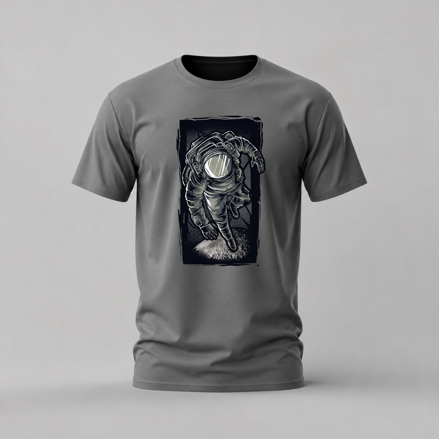 ASTRONAUT Moon Graphic T-Shirt