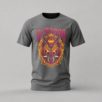 YU ZHONG DRAGON Graphic T-Shirt