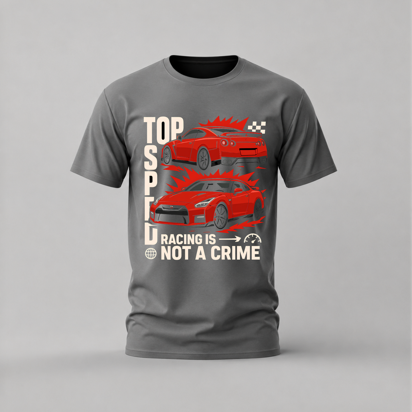 TOP SPEED RACING GT-R Graphic T-Shirt