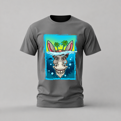 UNDERWATER DONKEY Graphic T-Shirt