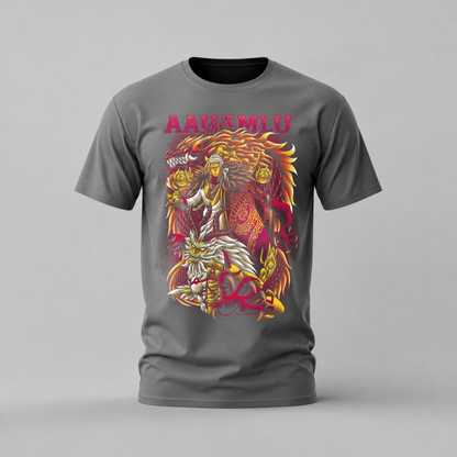 AAUKMLU DRAGON Graphic T-Shirt