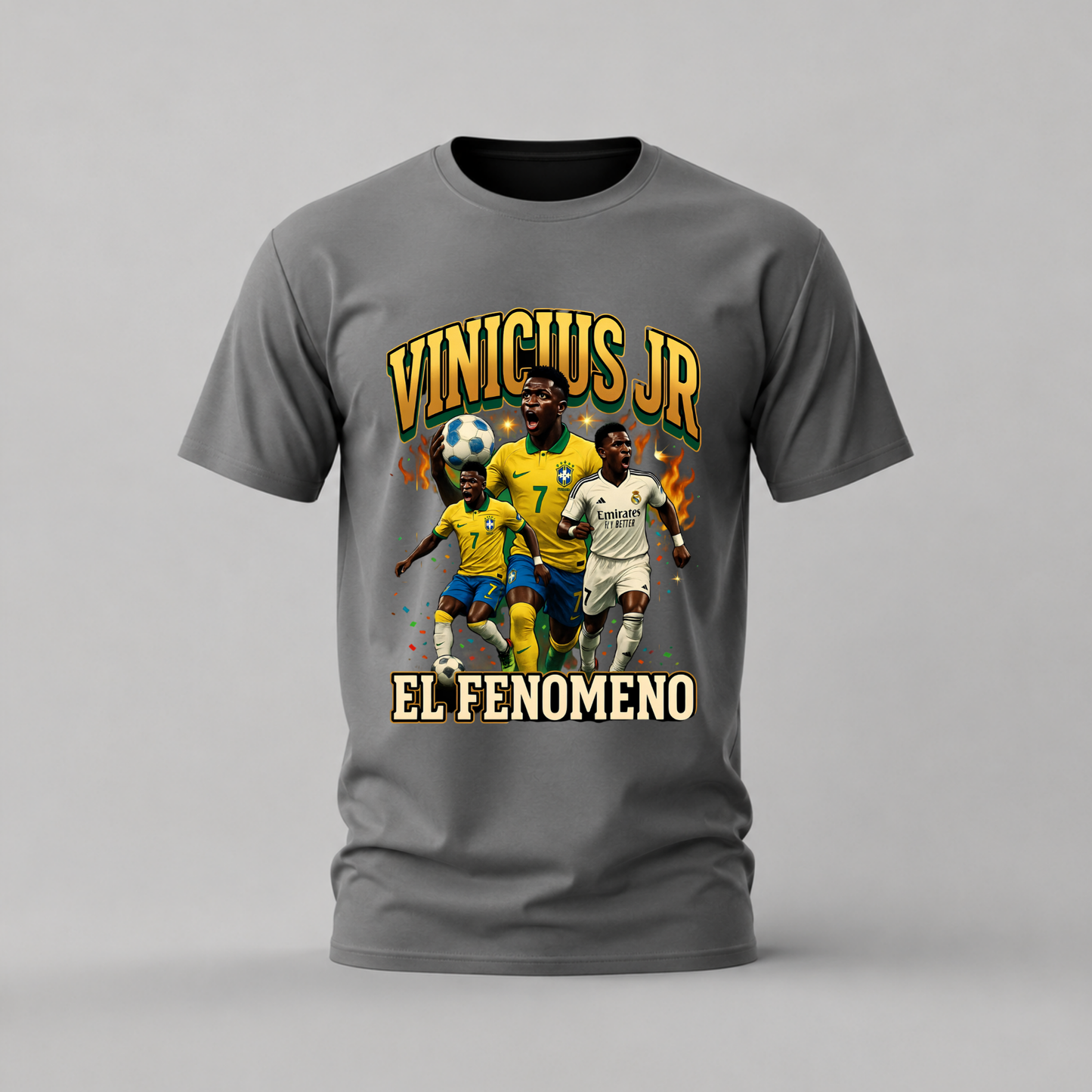 VINICIUS JR El Fenomeno Graphic T-Shirt