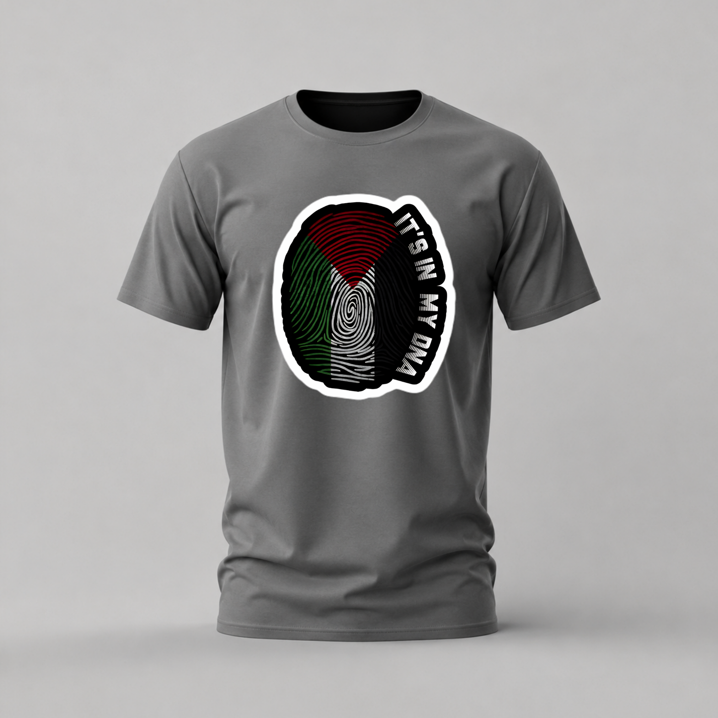PALESTINE DNA Fingerprint Graphic T-Shirt