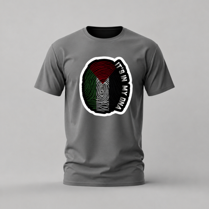 PALESTINE DNA Fingerprint Graphic T-Shirt