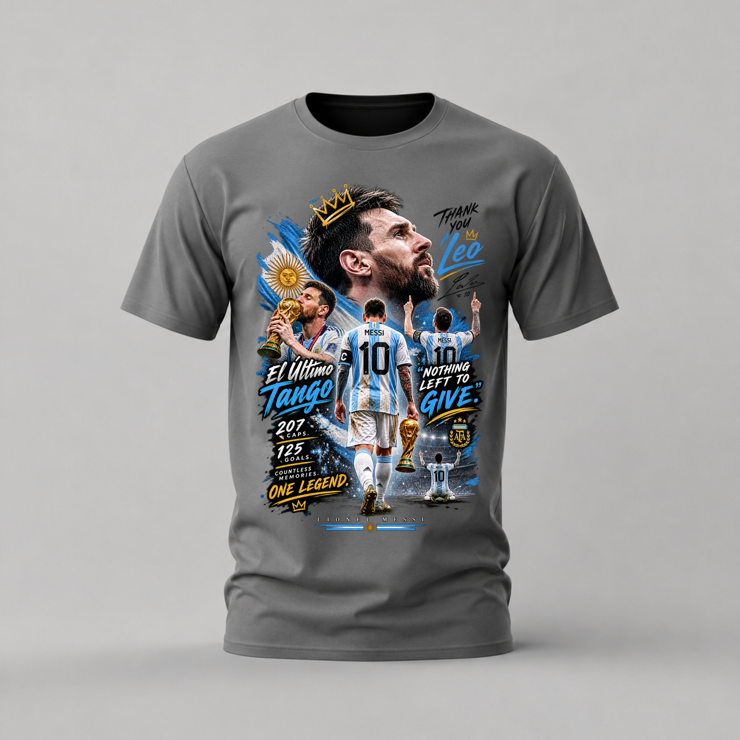 THANK YOU LEO MESSI Graphic T-Shirt