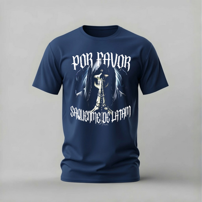 POR FAVOR SAQUENME DE LATIN Graphic T-Shirt