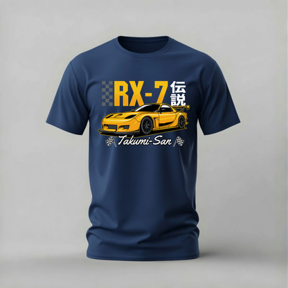 MAZDA RX-7 TAKUMI-SAN Graphic T-Shirt