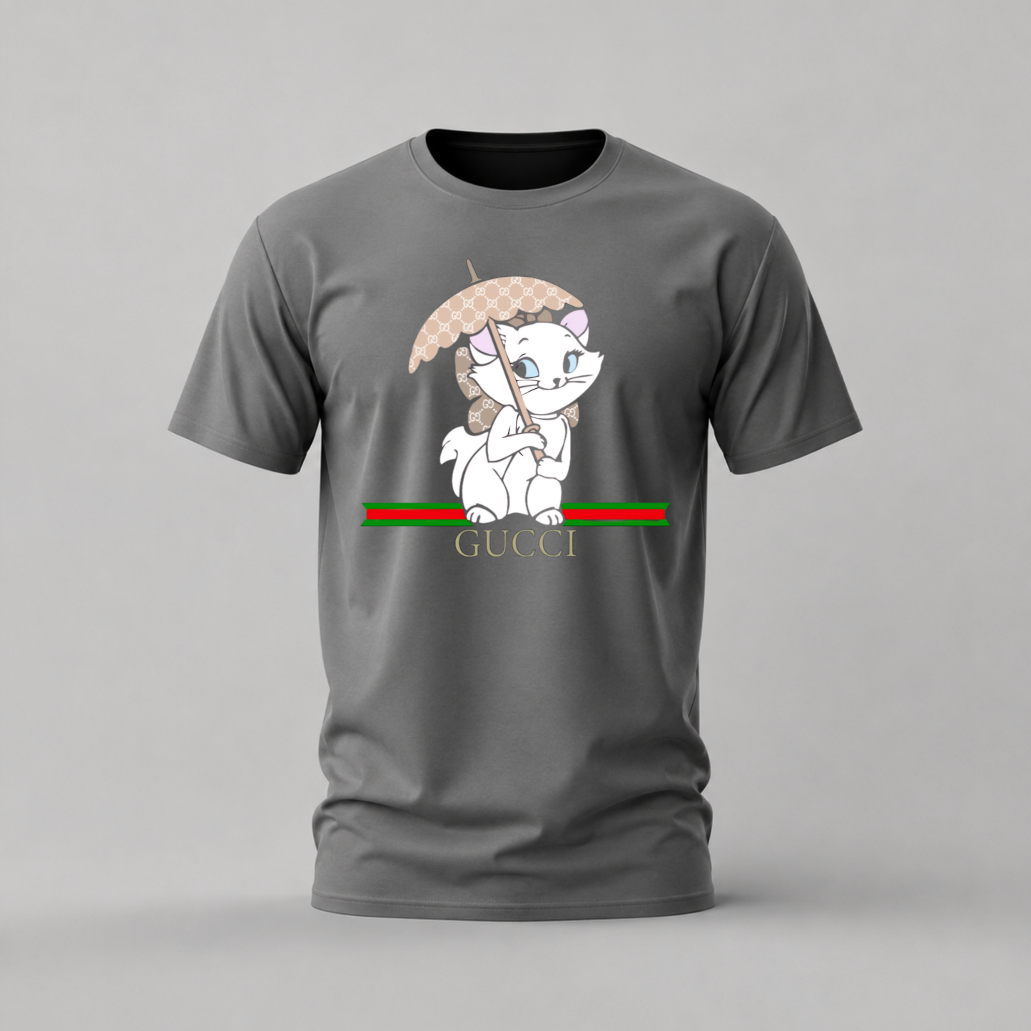 ARISTOCAT Gucci Style Graphic T-Shirt