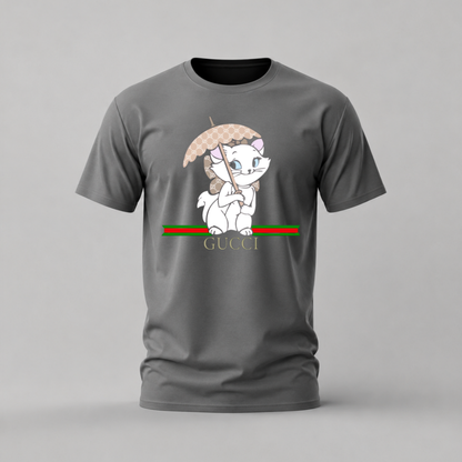 ARISTOCAT Gucci Style Graphic T-Shirt