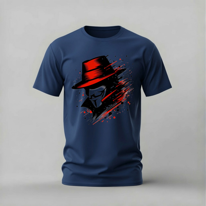 ANONYMOUS RED HAT Graphic T-Shirt