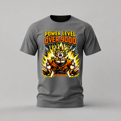 POWER LEVEL OVER 9000 Graphic T-Shirt