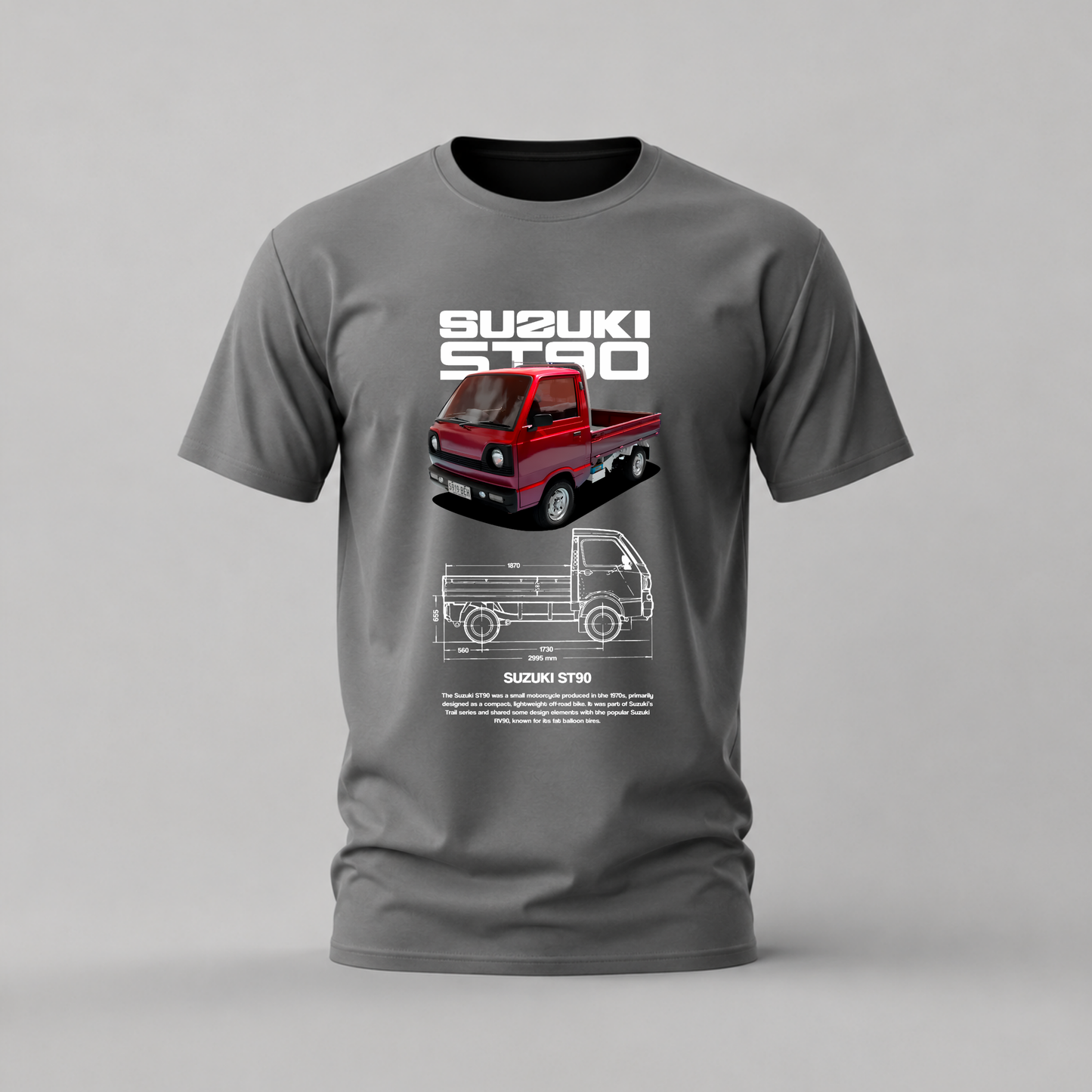 SUZUKI ST90 Mini Truck Graphic T-Shirt