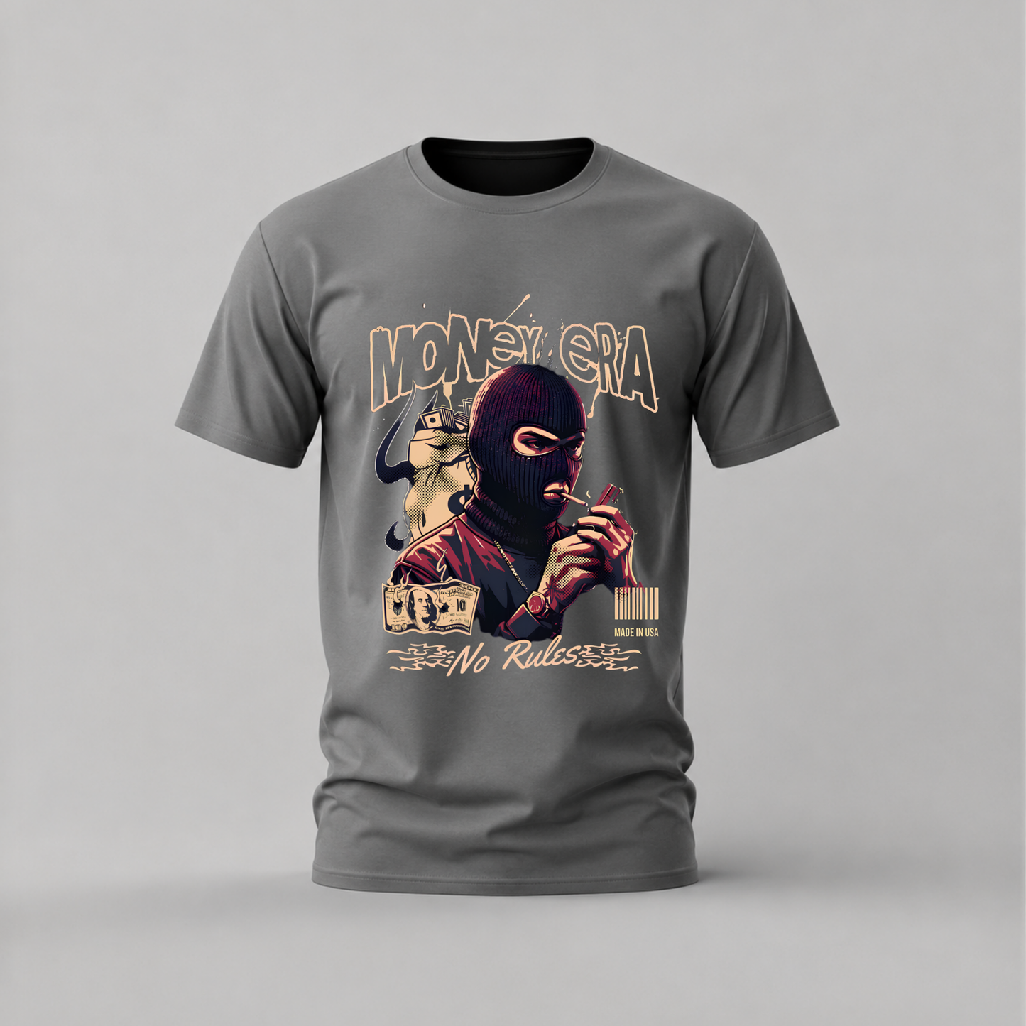 MONEY ERA No Rules Graphic T-Shirt