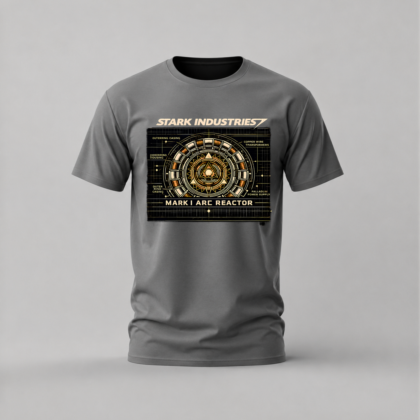 STARK INDUSTRIES Arc Reactor Graphic T-Shirt