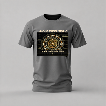 STARK INDUSTRIES Arc Reactor Graphic T-Shirt