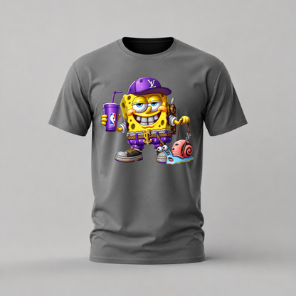 LV SPONGEBOB Graphic T-Shirt