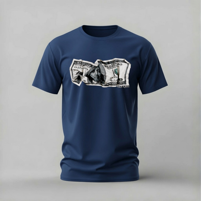 Crumpled Benjamin Represent T-Shirt