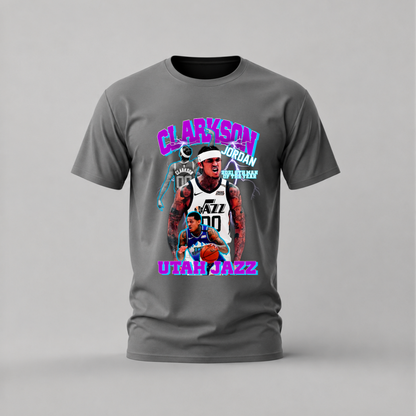 JORDAN CLARKSON Utah Jazz Graphic T-Shirt