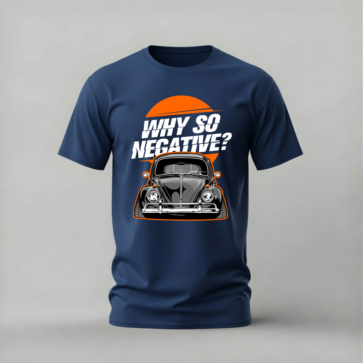 WHY SO NEGATIVE BEETLE Graphic T-Shirt
