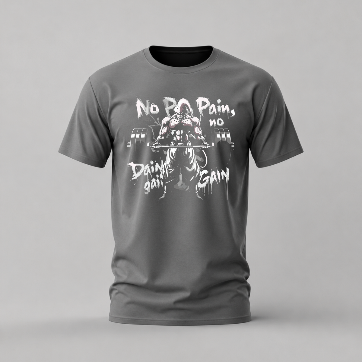 NO PAIN NO GAIN GOKU Graphic T-Shirt