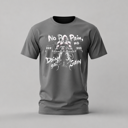 NO PAIN NO GAIN GOKU Graphic T-Shirt