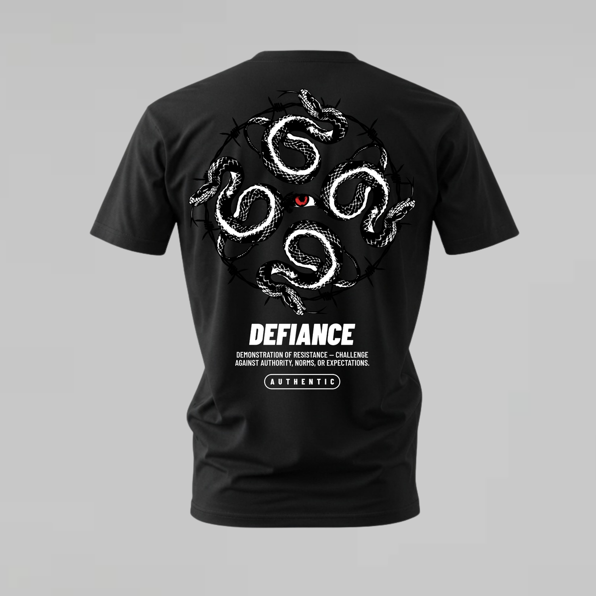 DEFIANCE SNAKES Graphic T-Shirt