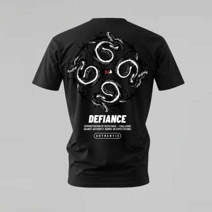 DEFIANCE SNAKES Graphic T-Shirt