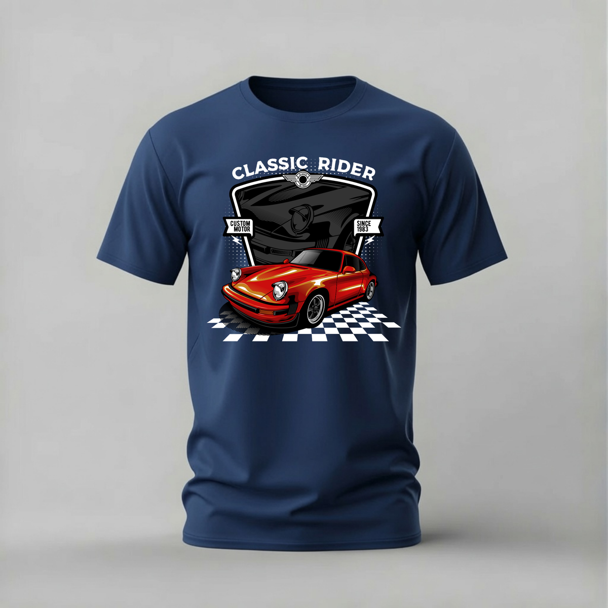 CLASSIC RIDER PORSCHE Graphic T-Shirt