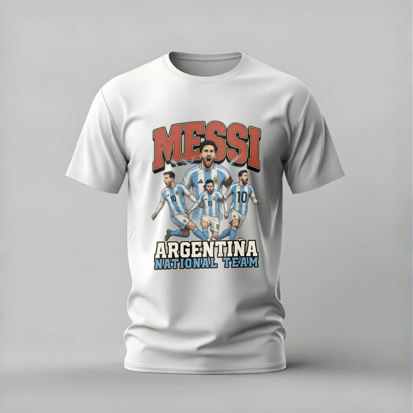 MESSI Argentina National Team Graphic T-Shirt
