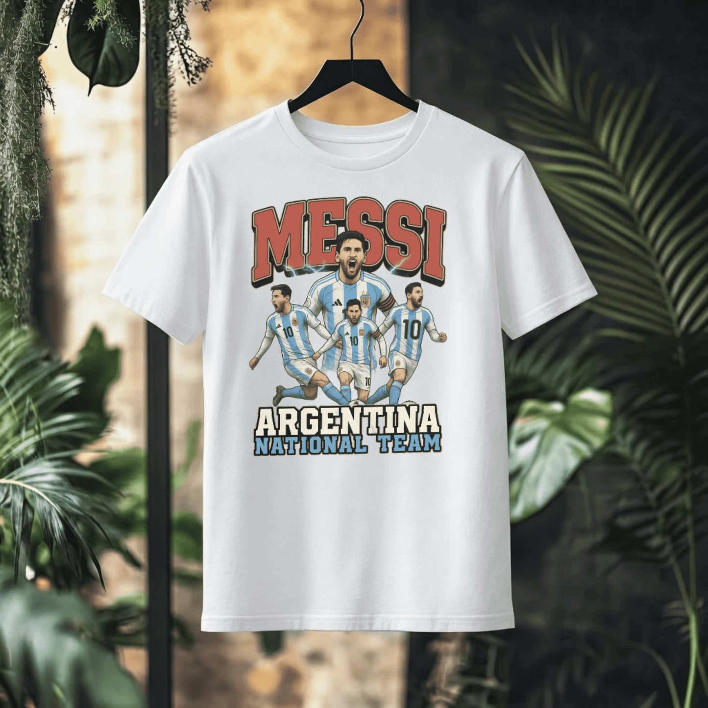 MESSI Argentina National Team Graphic T-Shirt