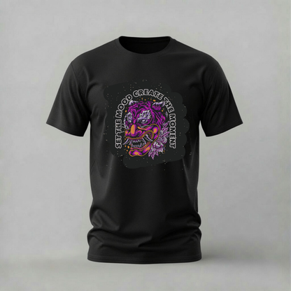 SET THE MOOD CREATE THE MOMENT Graphic T-Shirt