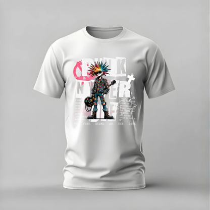 PUNK NEVER DIE Graphic T-Shirt