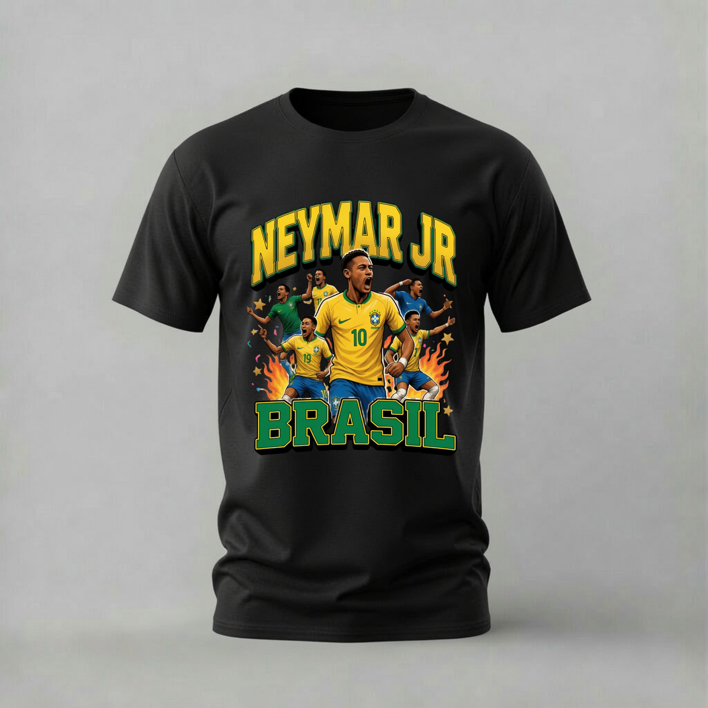 NEYMAR JR Brazil Graphic T-Shirt