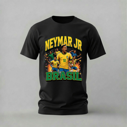 NEYMAR JR Brazil Graphic T-Shirt