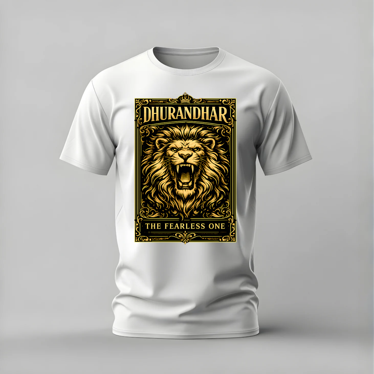 DHURANDHAR THE FEARLESS ONE Graphic T-Shirt