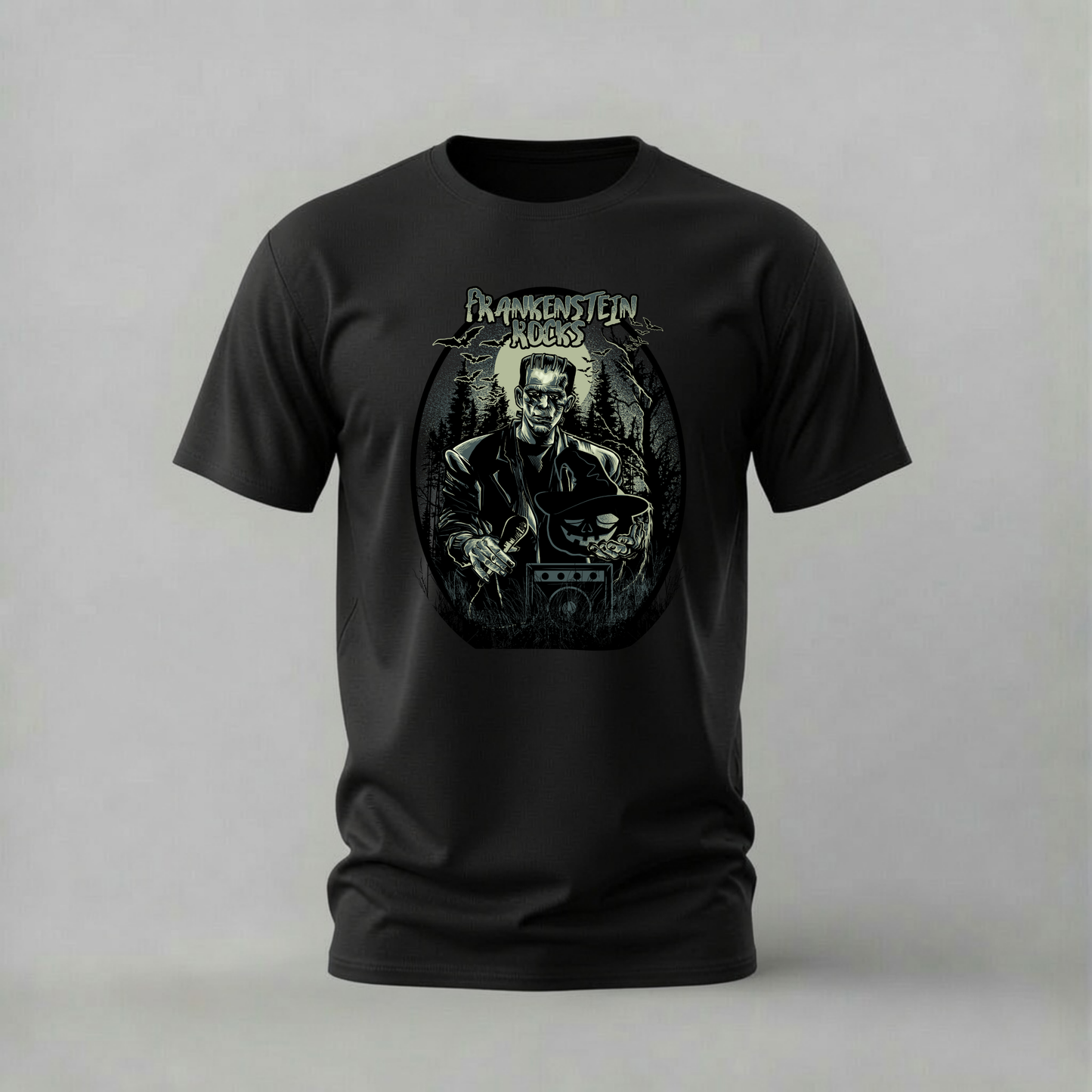 FRANKENSTEIN ROCKS Graphic T-Shirt