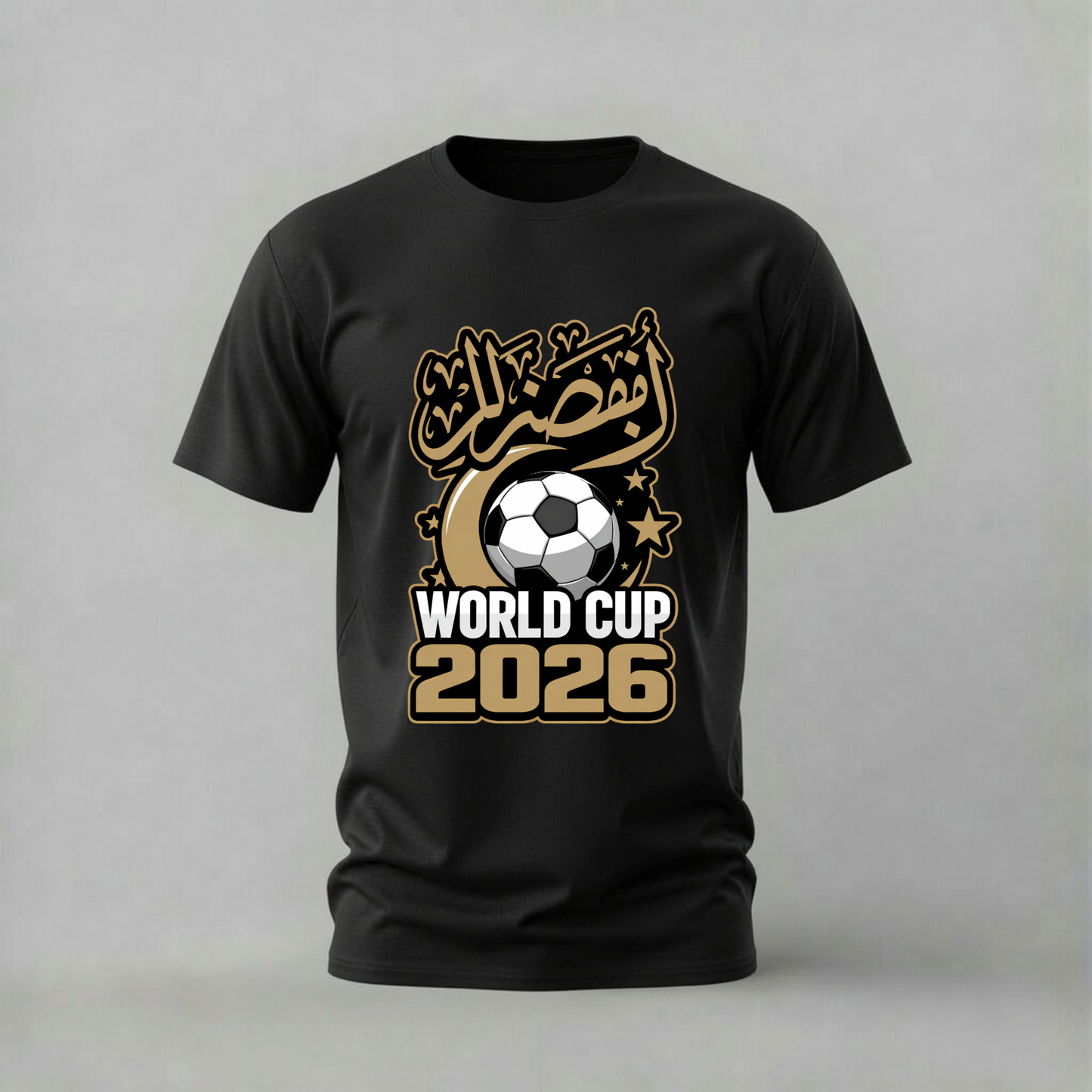 WORLD CUP 2026 Arabic Graphic T-Shirt