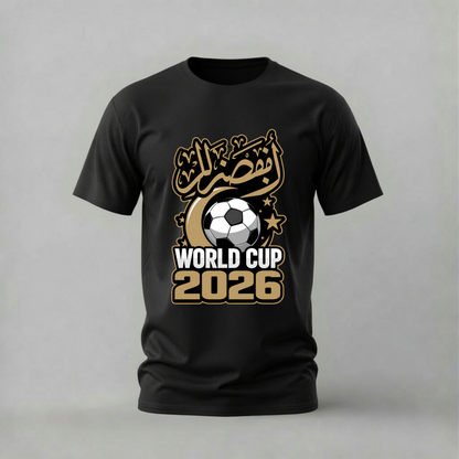 WORLD CUP 2026 Arabic Graphic T-Shirt