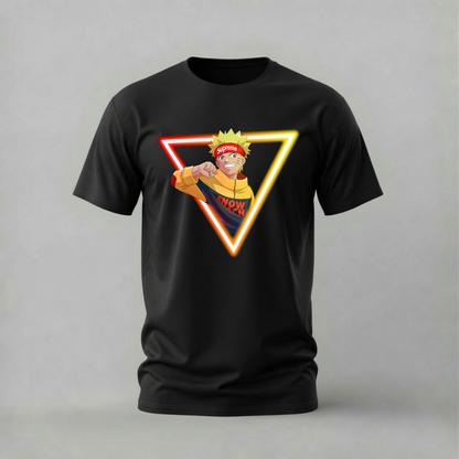 NARUTO SUPREME Neon Graphic T-Shirt