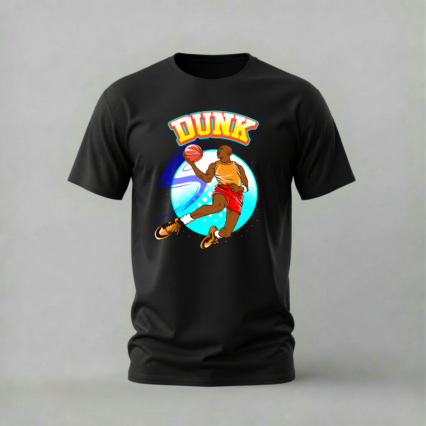 DUNK Basketball Graphic T-Shirt