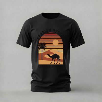 ARABIAN DESERT Camel Graphic T-Shirt