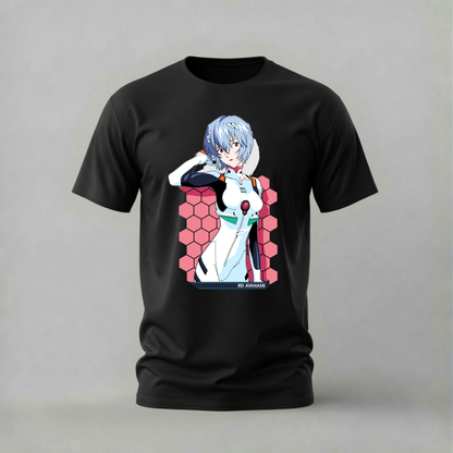 REI AYANAMI Evangelion Graphic T-Shirt
