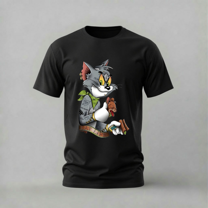 TOM & JERRY Cat Life Graphic T-Shirt