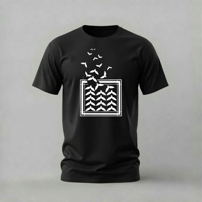 WHALE TAILS FRAME Graphic T-Shirt