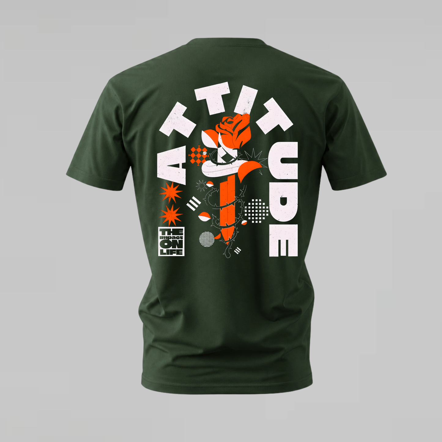 ANTI CODE Rose Graphic T-Shirt