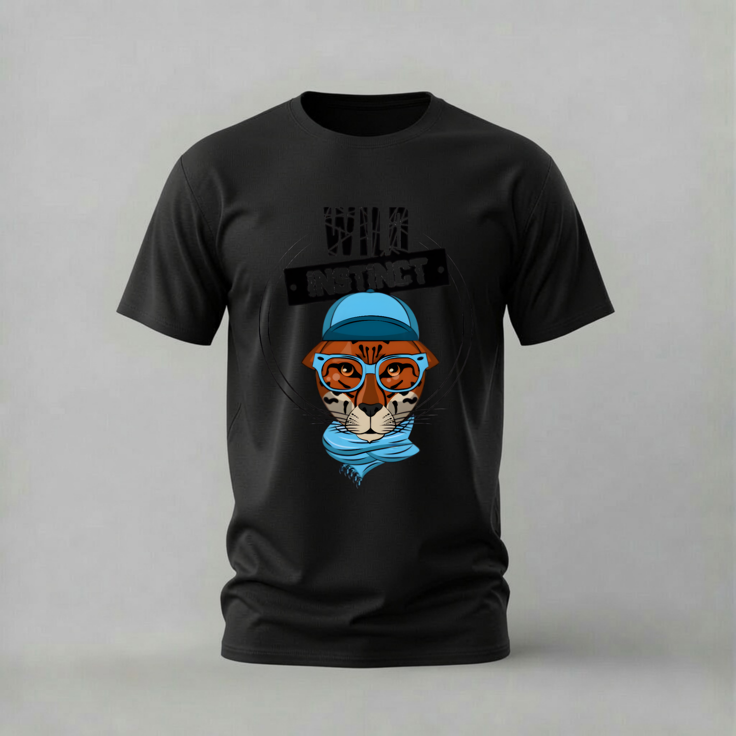 WILD INSTINCT Tiger Graphic T-Shirt