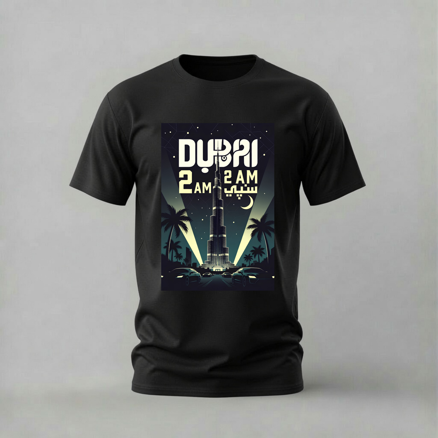 DUBAI 2AM Graphic T-Shirt