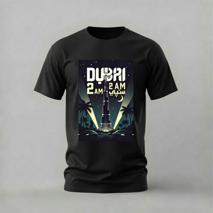 DUBAI 2AM Graphic T-Shirt